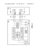 Eyewear display and media device interconnection system diagram and image