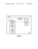 Eyewear display and media device interconnection system diagram and image