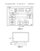 Eyewear display and media device interconnection system diagram and image