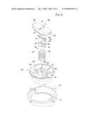 Assembly Structure Of Side Mirror For Automobile diagram and image