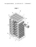 Disk array apparatus diagram and image