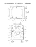 PORTABLE DATA TERMINAL INTERNAL SUPPORT STRUCTURE diagram and image