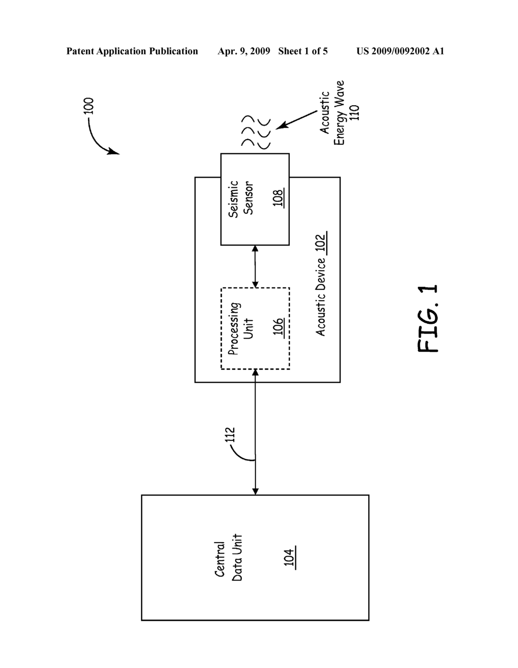 ACOUSTIC COMMUNICATION AND CONTROL FOR SEISMIC SENSORS - diagram, schematic, and image 02