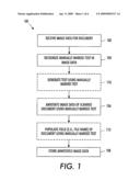 AUTOMATED METHOD AND SYSTEM FOR NAMING DOCUMENTS FROM A SCANNED SOURCE BASED ON MANUALLY MARKED TEXT diagram and image