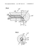 Side-firing laser diagram and image