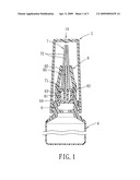 BRUSH APPLICATOR FOR A LIQUID CONTAINER diagram and image