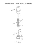 BRUSH APPLICATOR FOR A LIQUID CONTAINER diagram and image