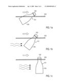 Air Conveyor with a Device for Orienting Bottles Vertically diagram and image