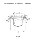 Inlet port mechanism for introducing object and treatment system diagram and image