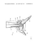 VARIABLE PITCH ROTOR BLADE WITH DOUBLE FLEXIBLE RETENTION ELEMENTS diagram and image