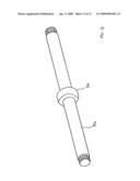 VARIABLE PITCH ROTOR BLADE WITH DOUBLE FLEXIBLE RETENTION ELEMENTS diagram and image