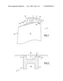 HOLLOW TURBOMACHINE BLADE diagram and image