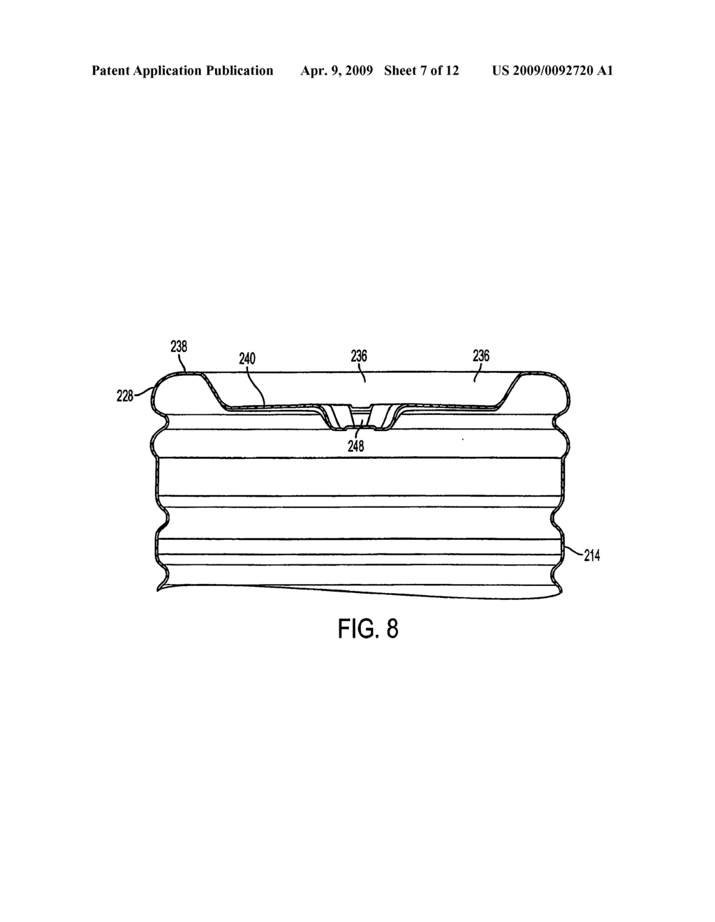 Multi-Functional Base for a Plastic, Wide-Mouth, Blow-Molded Container - diagram, schematic, and image 08