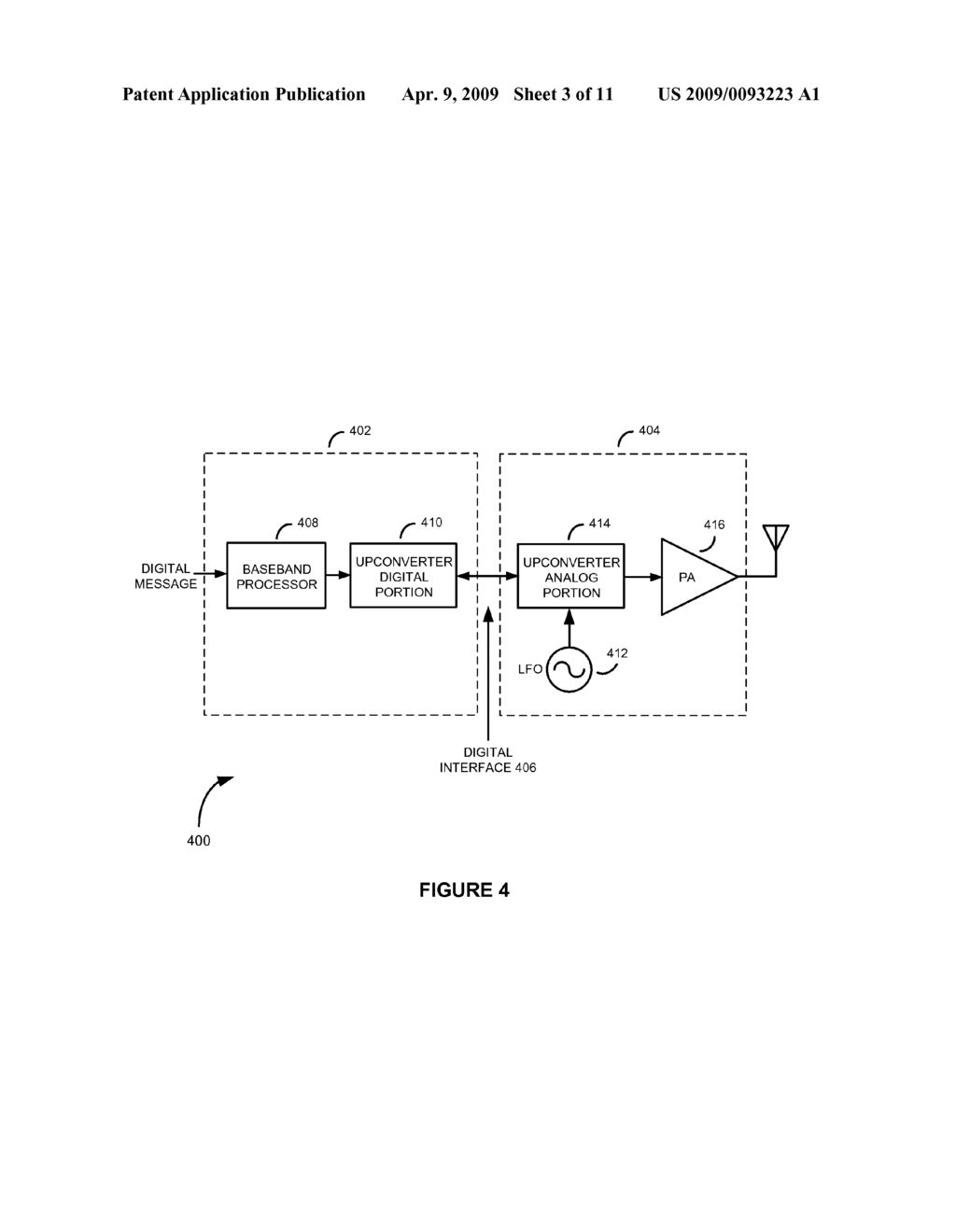 METHODS AND APPARATUS FOR REDUCING RADIATED FIELD FEEDBACK IN RADIO FREQUENCY TRANSMITTERS - diagram, schematic, and image 04