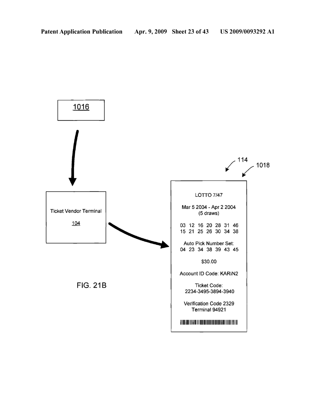 Systems, Apparatus and Methods for Providing Advertisements and Other Information to On-line Lottery and On-line Game Players - diagram, schematic, and image 24