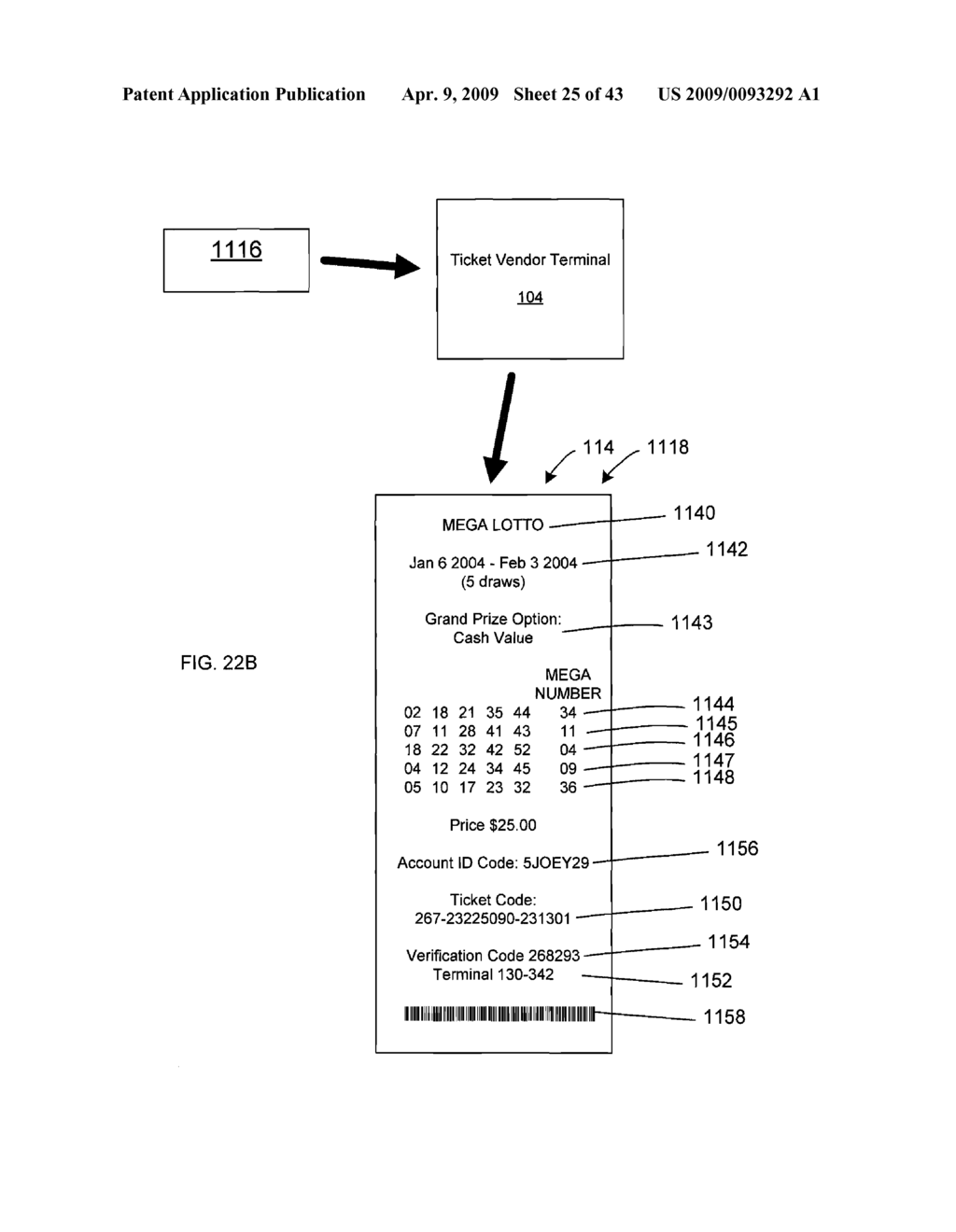 Systems, Apparatus and Methods for Providing Advertisements and Other Information to On-line Lottery and On-line Game Players - diagram, schematic, and image 26