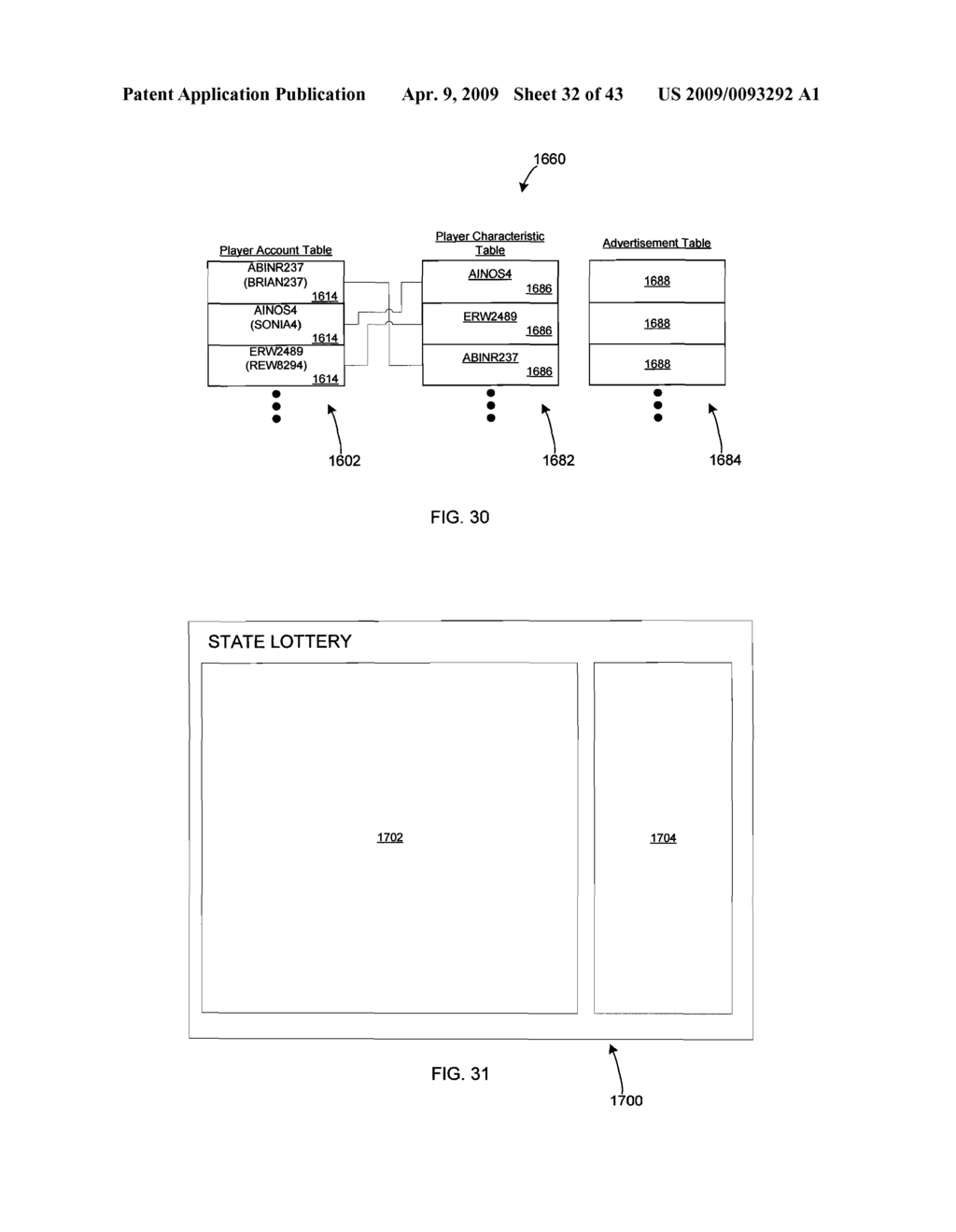 Systems, Apparatus and Methods for Providing Advertisements and Other Information to On-line Lottery and On-line Game Players - diagram, schematic, and image 33