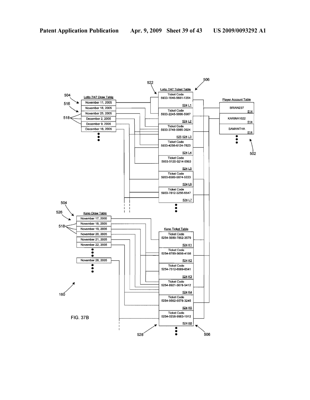 Systems, Apparatus and Methods for Providing Advertisements and Other Information to On-line Lottery and On-line Game Players - diagram, schematic, and image 40