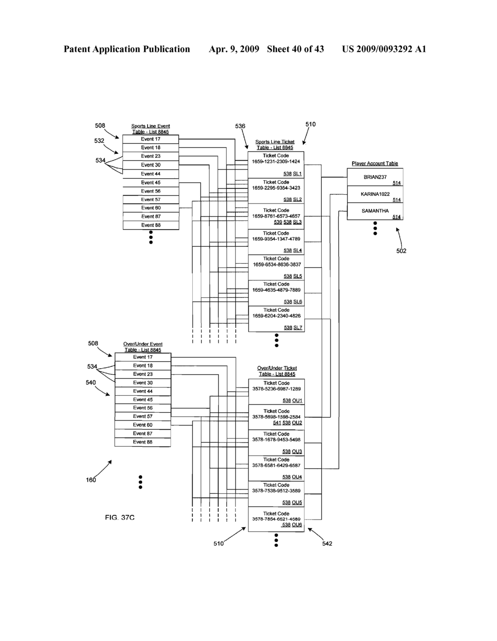 Systems, Apparatus and Methods for Providing Advertisements and Other Information to On-line Lottery and On-line Game Players - diagram, schematic, and image 41