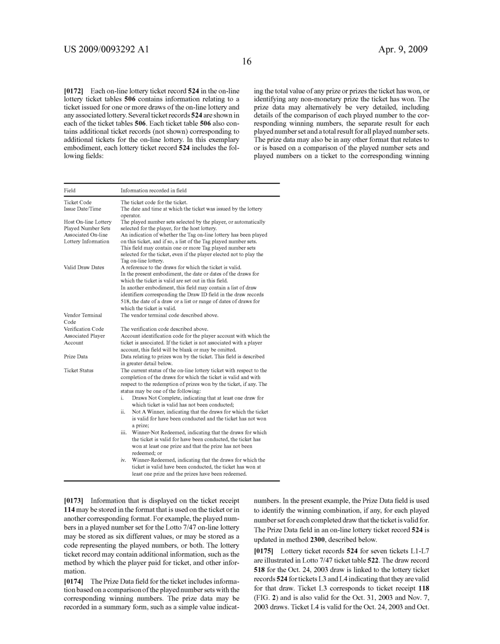 Systems, Apparatus and Methods for Providing Advertisements and Other Information to On-line Lottery and On-line Game Players - diagram, schematic, and image 60