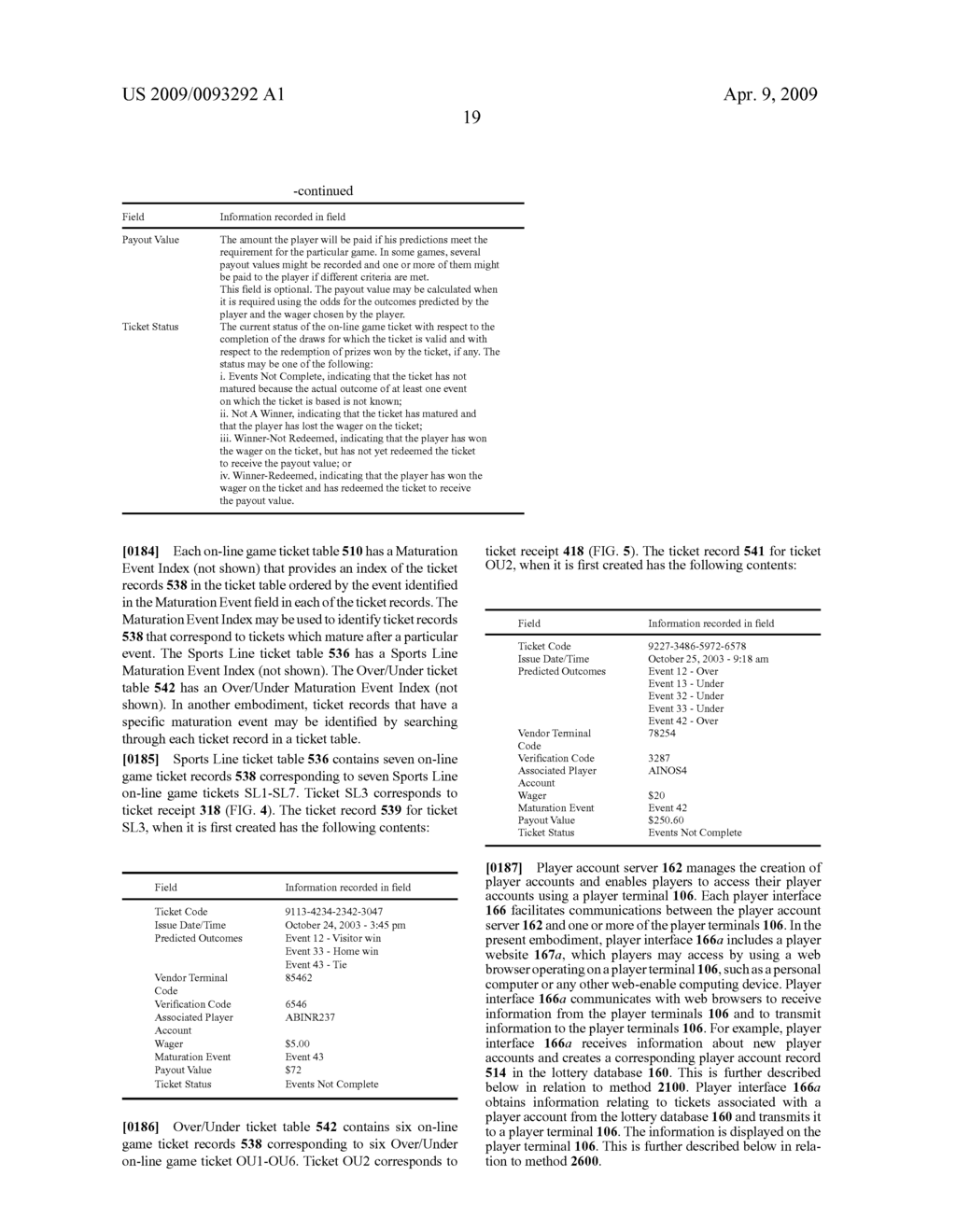 Systems, Apparatus and Methods for Providing Advertisements and Other Information to On-line Lottery and On-line Game Players - diagram, schematic, and image 63