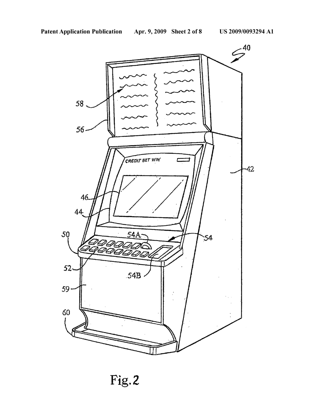 Gaming System And A Method Of Gaming - diagram, schematic, and image 03