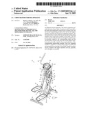 CROSS TRAINER EXERCISE APPARATUS diagram and image