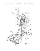 CROSS TRAINER EXERCISE APPARATUS diagram and image