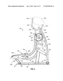 CROSS TRAINER EXERCISE APPARATUS diagram and image