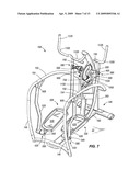 CROSS TRAINER EXERCISE APPARATUS diagram and image