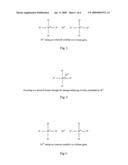 Synthetic graft having a glass network diagram and image