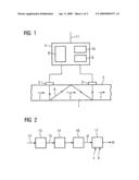 Method and device for acoustic measurement of the specific density of a gaseous or liquid medium diagram and image