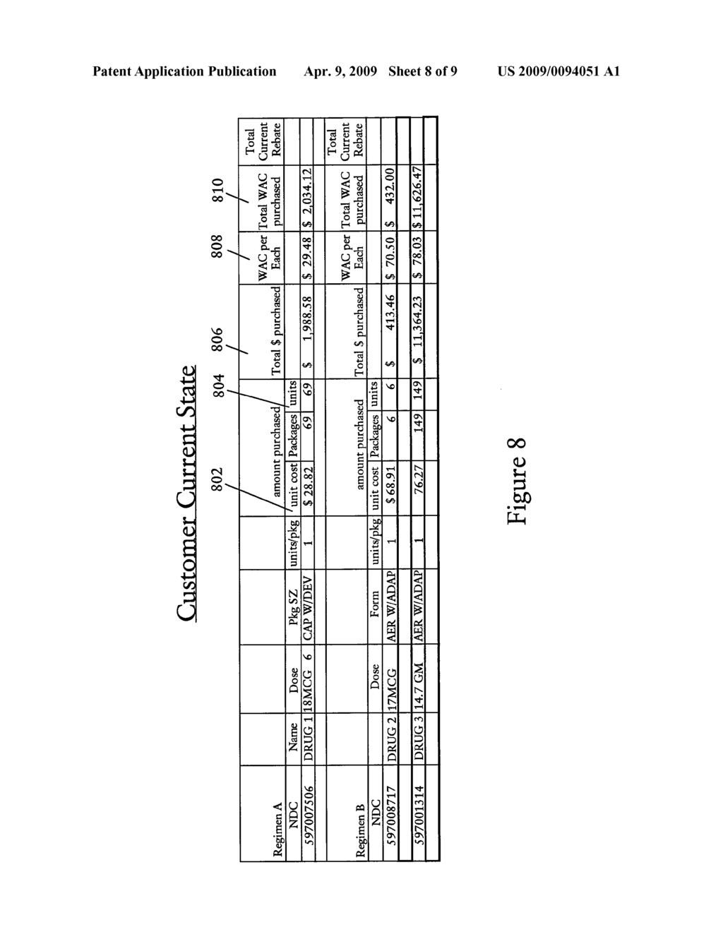 METHODS AND SYSTEMS FOR MINIMIZING COSTS OF DRUG PURCHASES - diagram, schematic, and image 09