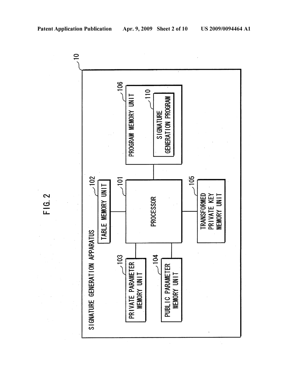 SIGNATURE GENERATING DEVICE, SIGNATURE GENERATING METHOD AND SIGNATURE GENERATING PROGRAM - diagram, schematic, and image 03