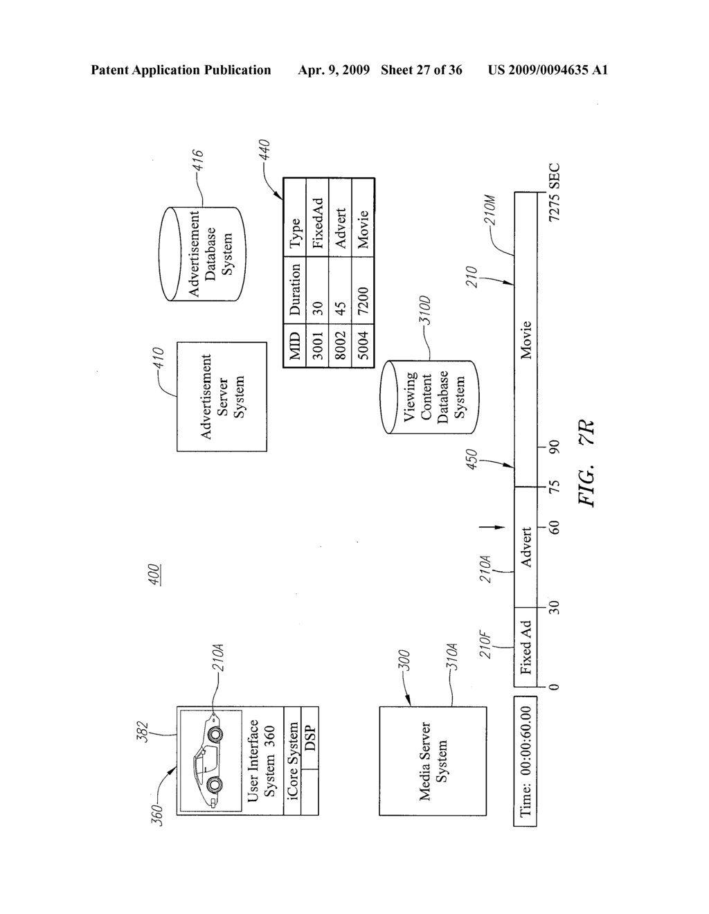 System and Method for Presenting Advertisement Content on a Mobile Platform During Travel - diagram, schematic, and image 28