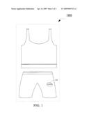 APPAREL FOR PROVIDING LOCATION INFORMATION diagram and image