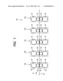 Method of replacing supporting bearing for rolling roll diagram and image