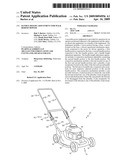 HANDLE HEIGHT ADJUSTMENT FOR WALK BEHIND MOWER diagram and image