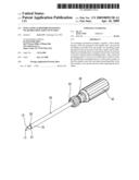 INSULATING SCREWDRIVER HAVING WEAR IDENTIFICATION FUNCTION diagram and image