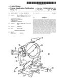 ADJUSTABLE FENCE FOR A MITER SAW diagram and image