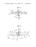 ADJUSTABLE FENCE FOR A MITER SAW diagram and image