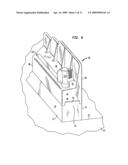 ADJUSTABLE FENCE FOR A MITER SAW diagram and image