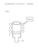 Method for preparing semi-solid metal slurry, molding method, and molded product diagram and image