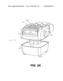 Blender Air Intake Snorkel for Countertop or In-Counter Installations diagram and image