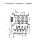 Fire fighting foam dispensing system and related method diagram and image