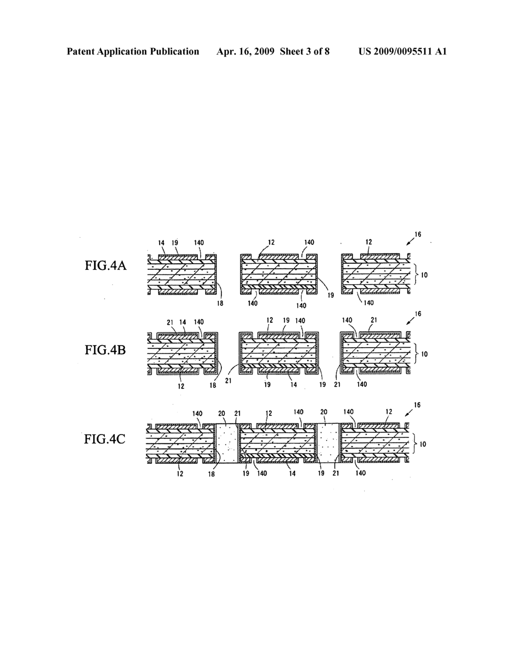 CIRCUIT BOARD AND METHOD OF PRODUCING THE SAME - diagram, schematic, and image 04