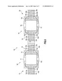 CURRENT DISTRIBUTION STRUCTURE AND METHOD diagram and image