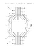 CURRENT DISTRIBUTION STRUCTURE AND METHOD diagram and image