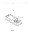 KEY BUTTON, KEY ASSEMBLY USING THE KEY BUTTON AND PORTABLE ELECTRONIC DEVICE USING THE KEYPAD ASSEMBLY diagram and image