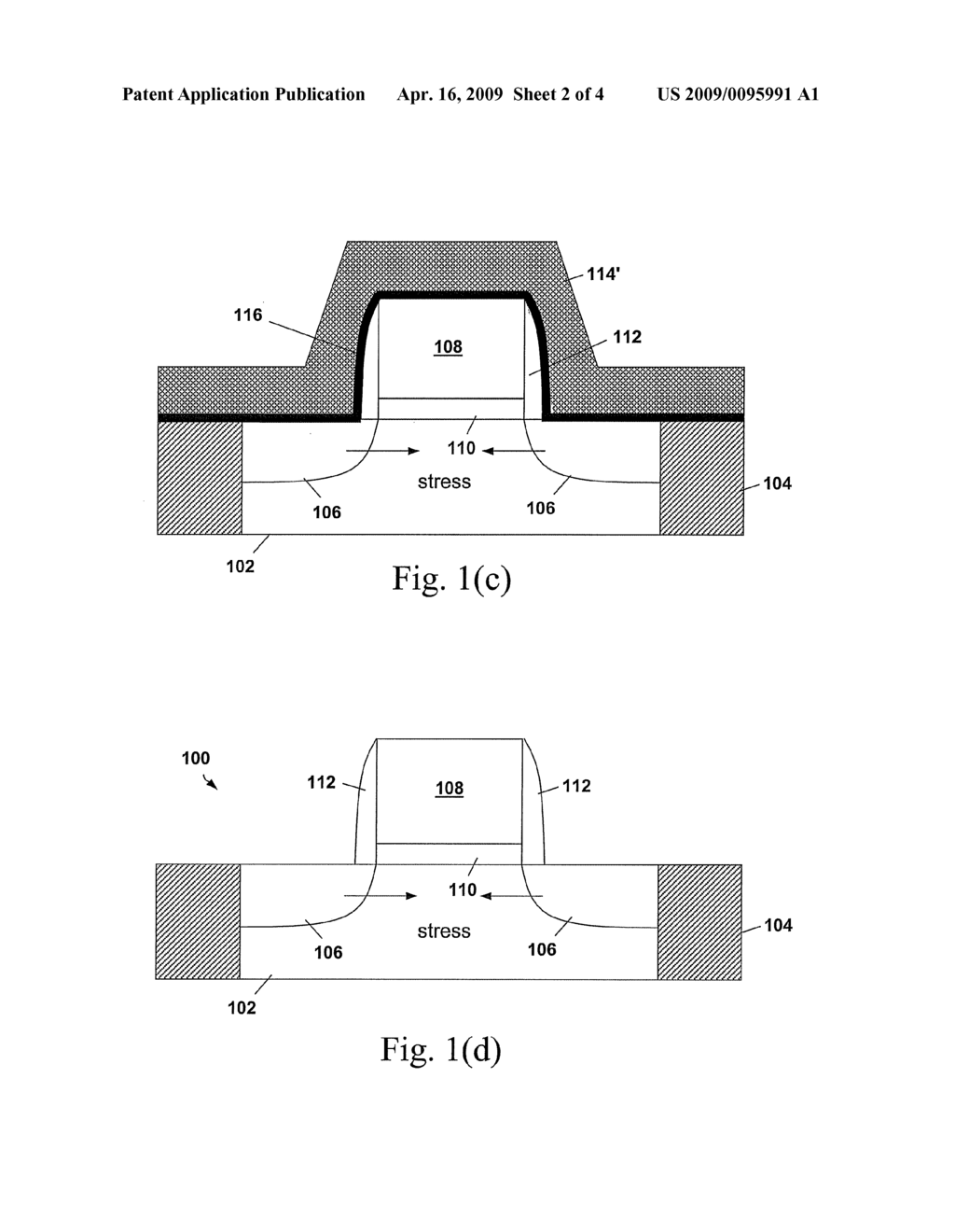 METHOD OF FORMING STRAINED MOSFET DEVICES USING PHASE TRANSFORMABLE MATERIALS - diagram, schematic, and image 03